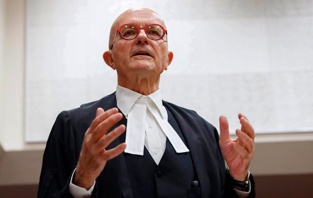 Advocate Wim Trengove presents his case on behalf of Ramaphosa at the urgent interdict hearing in the Western Cape High Court on 15 July. (Photo: ER Lombard / Gallo Images)