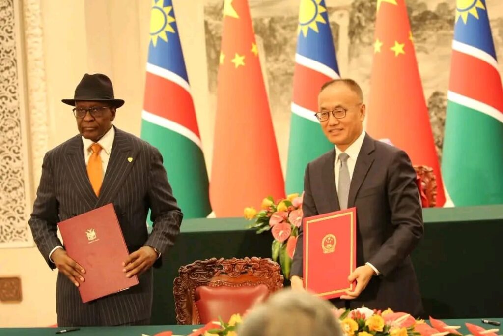 Namibia, China sign nine cooperation agreements