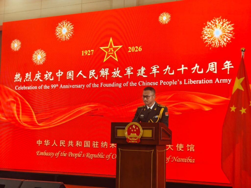China hails growing military ties with Namibia
