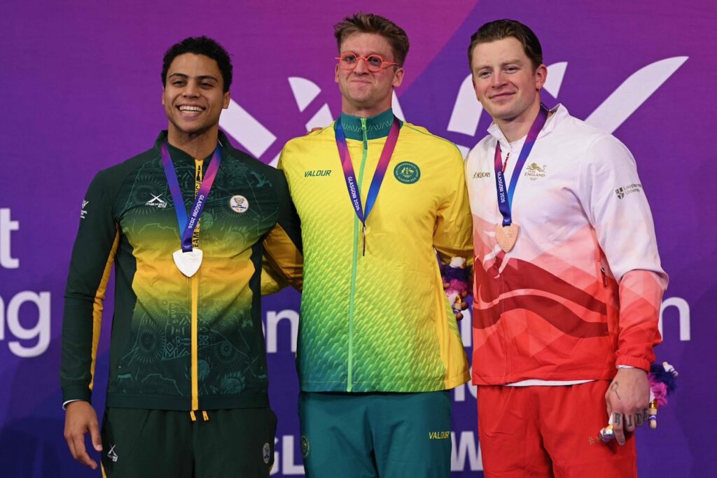 Ramsay Peaty beaten again as Australia reign supreme in Commonwealth pool