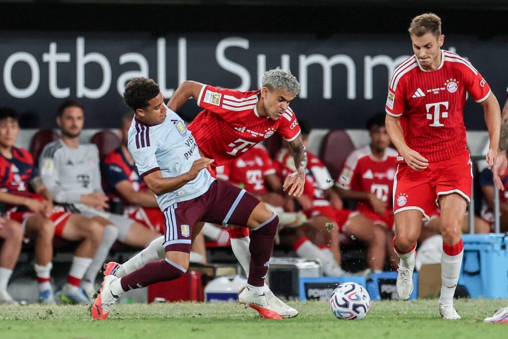 Diaz inspires Bayern to friendly win over Villa