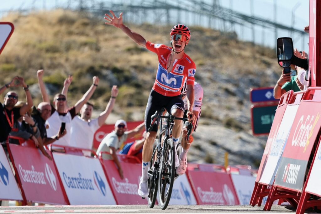 Mas wins Vuelta 9th stage to extend lead