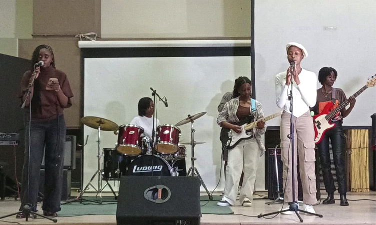Namibia’s first all-girl band debuts
