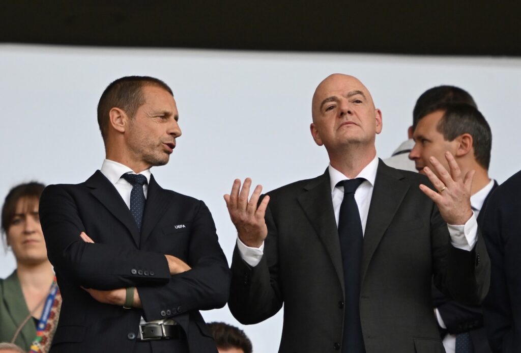 Infantino has lost Uefa’s ‘confidence’ despite withdrawal of ‘shabby deal’