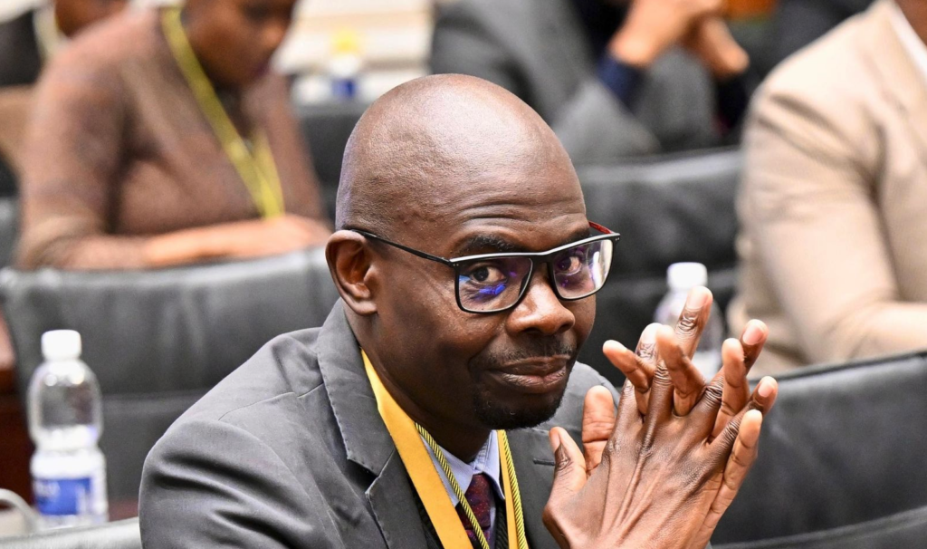 Makashule Gana of the Rise Mzansi has been elected as the chairperson of the Impeachment Committee on Section 89 Enquiry. The committee consists of 31 members from different political parties. (Photo: Phando Jikelo / RSA Parliament)