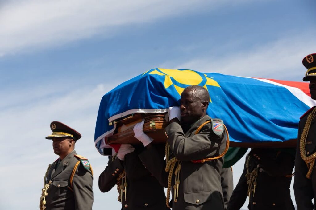 Namibia welcomes home Robben Island prisoners’ remains