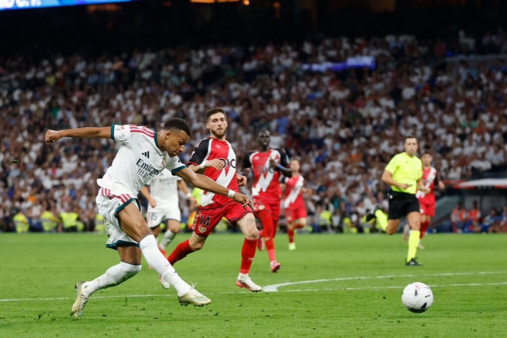 Mbappe at the double as Real Madrid sink Rayo
