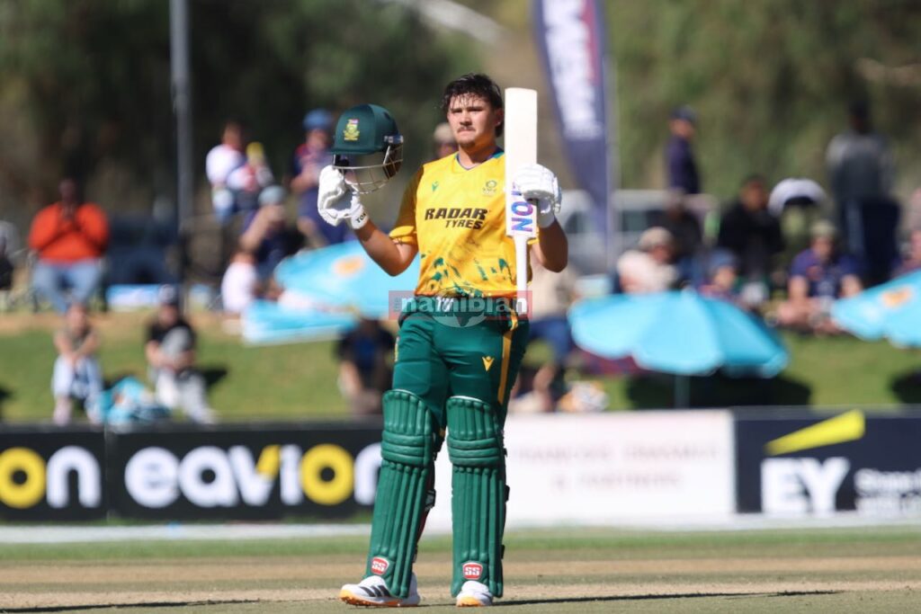Maiden Pretorius ton helps South Africa beat brave Namibia
