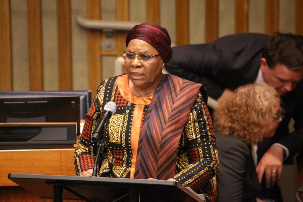 Nandi-Ndaitwah wants woman as UN chief