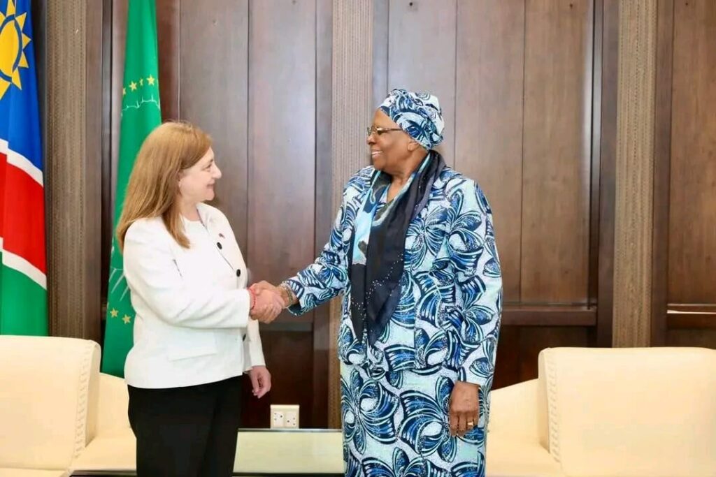 Nandi-Ndaitwah bids farewell to Turkish ambassador