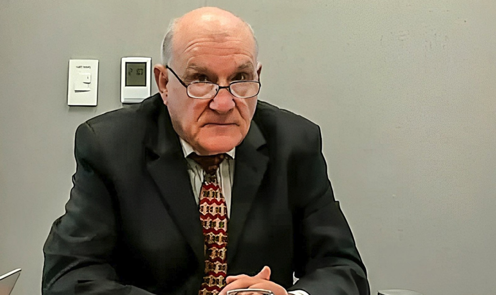 Advocate Anton Ackermann testifying remotely at the Khampepe Commission.
<br>(Photo: YFM / Wikipedia)