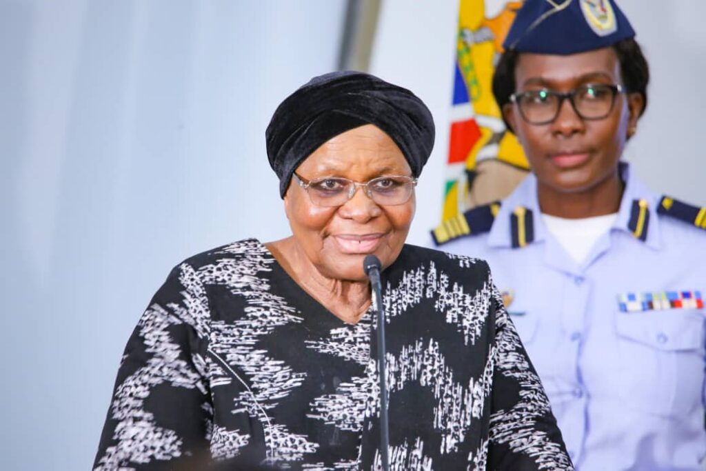 President Nandi-Ndaitwah Welcomes N$90 Million Namport Investment in Sport and Football